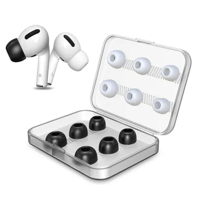Anti Slip Eartips ForMemory Foam Earbuds Tips For Apple 3rd Gen Wireless Earphone Replacement Earplugs Drop Ship