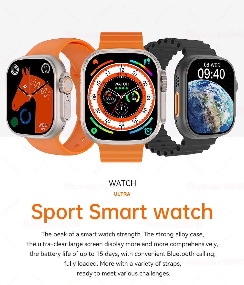 S8 Plus Ultra Smart Watch