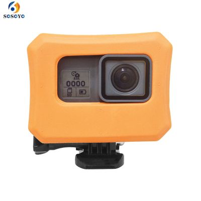 【Factory-direct】 เคสกรอบป้องกันกระเป๋ากล้องกันน้ำลอยน้ำได้สำหรับ Gopro Hero 5 6 7สีดำอุปกรณ์เสริมกล้อง