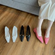 Giày Bệt Ngoài Trời Thường Ngày Mũi Nhọn Phong Cách Hàn Quốc Mới Cho Nữ