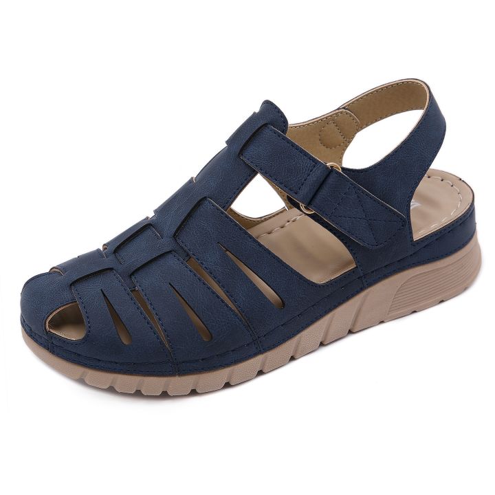 new-2023-vintage-sandals-women-sole-portable-cross-border-line-slippery-slope-baotou-single-shoes