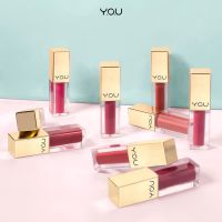 Y.O.U Rouge Velvet Matte Lip Cream วาย โอ ยู ลิปสติก เนื้อแมท บางเบา ติดทนนาน ไม่ติดแมส