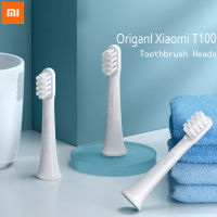 Xiaomi Original T100 แปรงสีฟันเปลี่ยนหัวแปรงฟันMijia T100 ไฟฟ้าทำความสะอาดลึกทำความสะอาดหัวแปรงสีฟัน-ygdds