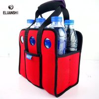 neoprene 6 can Cooler Beer backpack picnic basket bag set Wine box Chillers Frozen wedding Bottle PP outdoor tableware bar lunch