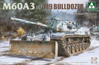 1/35 M 60A3 Tank w/dozer รถถังไทย มาพร้อมรูปลอกไทยและผานไถ Takom #2137