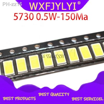 200pcs 5730 0.5W-150Ma 50-55lm 5600K-6400K White Light SMD 5730 LED 5730 diodes (3.2 3.4V)