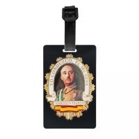 【DT】 hot  Custom Francisco Franco Luggage Tag Privacy Protection Spain Leader Baggage Tags Travel Bag Labels Suitcase