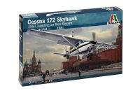 เครื่องบินประกอบ Cessna 172 Skyhawk II (1987 Landing on Red Square) 1/48 Italeri