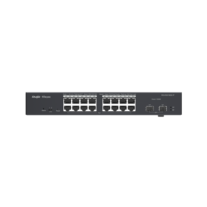 reyee-by-ruijie-es218gc-p-18-port-gigabit-smart-poe-switch-เน็ตเวิร์กสวิตช์-ของแท้-ประกันศูนย์-3ปี