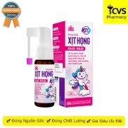 Xịt Họng Nhất Nhất Kid giảm nhanh ngứa họng, ho khan, đau amidan