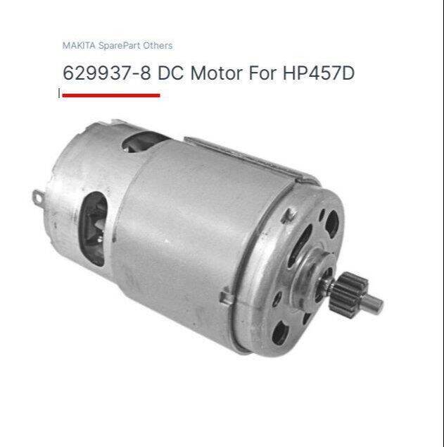 makita-service-part-no-629937-8-motor18v-with-pinion-for-model-df-hp457d-dhp-ddf-453d-hp-df-488-อะไหล่ทุ่นพร้อมเฟืองขับ-14-ฟัน-มอตเอร์-18-โวลล์-มากีต้า