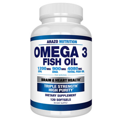 Arazo Nutrition - Omega 3 Fish Oil 4,080mg