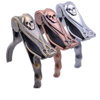 Alice Acoustic Capo Bronze A007H Quick Change Trigger Key Skull Cappo Clamp For Folk New Capotraste