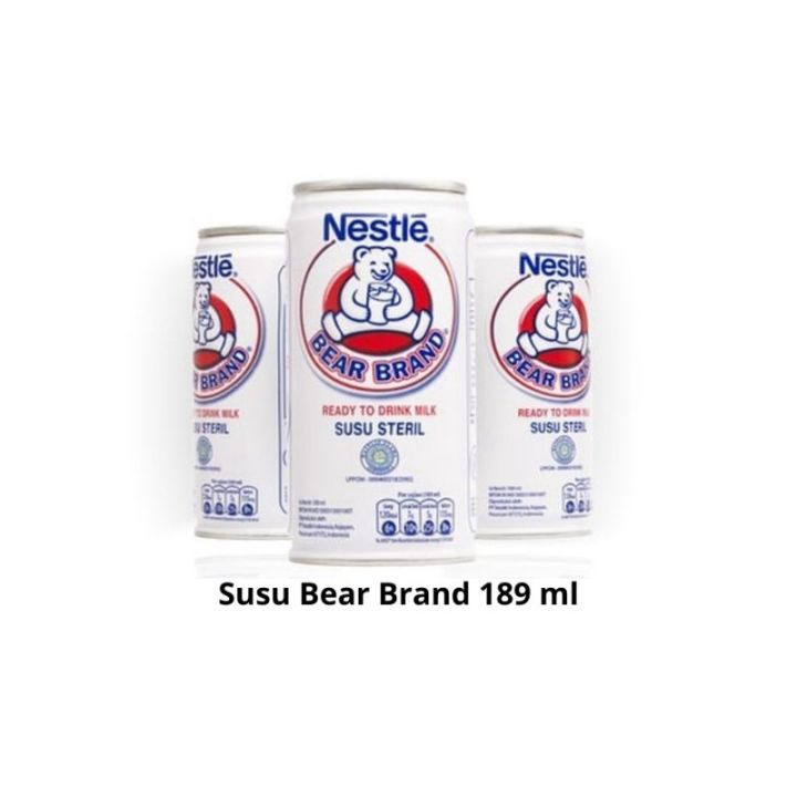 The new 2022 Susu Beruang Nestle Bear Brand (189ml) | Lazada