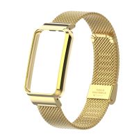 Luxury Stainless Steel Case Adjustable Watch Band for Xiaomi Band 7Pro Cover Buckle Wrist Bracelet Strap for Mi band 7 Pro Smartwatches