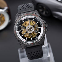 2021 High-End nd Mechanical Watch Mens Sports And Leisure Silicone Mechanical Watch Hot In Europe And America