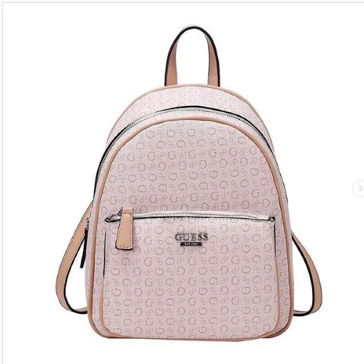 GUESS MONOGRAM LEATHER BACKPACK | Lazada PH