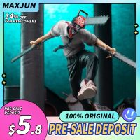 MAXJUN Original Pre Sale Chainsaw Man Anime Figure Denzi 16cm PVC Model Toys SEGA Collectible Action Figures Luminasta