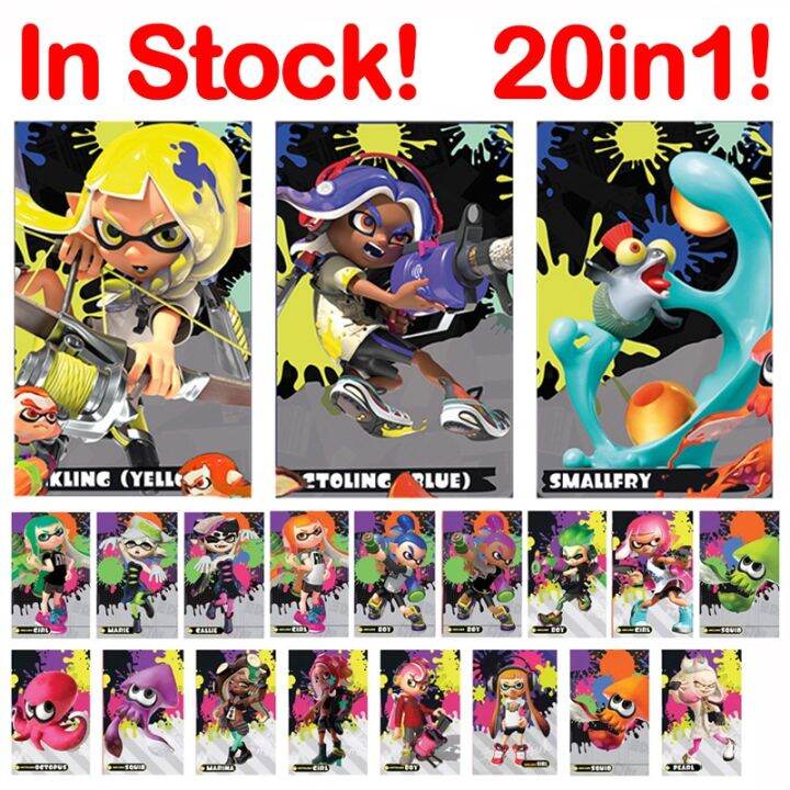 Splatoon 3 Amiibo Mini Card Lazada.co.th