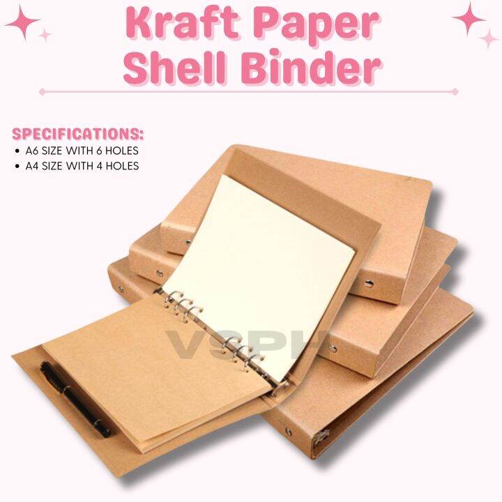 KRAFT PAPER SHELL BINDER by VSPH Lazada PH