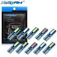 10Pcs T5 Led Bulb Canbus W3W 74 286 W1.2W Super Bright Car Interior Lights Auto Dashboard Lamp Warning Indicator Instrument 12V