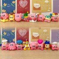 2023۩♘✷ 8Pcs/Set Game Super Pink Kirby Figures Soft Brave Players Adventure Collection Kid