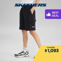 Skechers สเก็ตเชอร์ส กางเกงขาสั้น ผู้ชาย SKECH-SWEATS Relaxing Shorts - L223M090