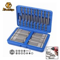 【cw】 Krachtige 50Pcs 75mm Extra Magnetic Screwdriver Bit Set Spanner Bits Security Torx Star Hand Tools 【hot】 !