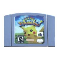 POKEMON HEYYOU Pikdchui N64 Game Card Series American Edition And Japanese Cards Animation Superior Quality Toys Gifts