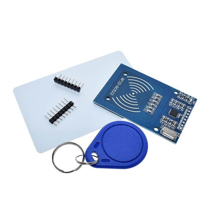 RFID Kit RC522 Reader Chip Card NFC Reader Sensor Module Key Ring ...