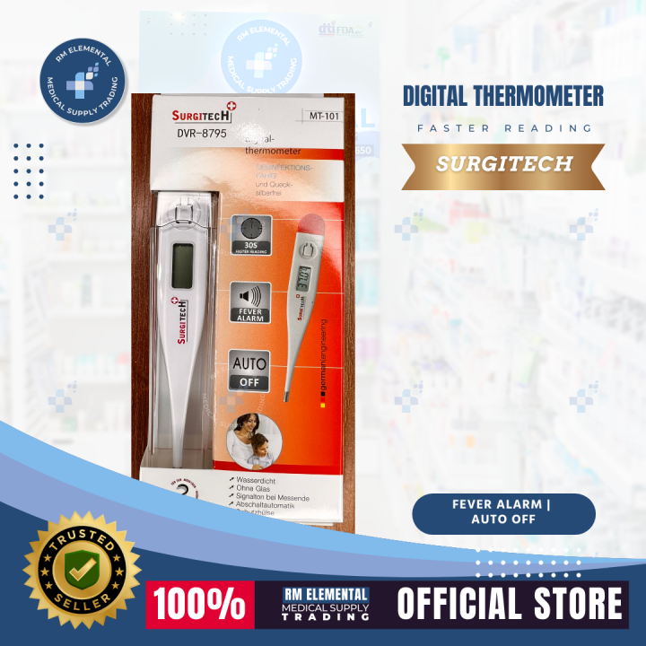 Surgitech Digital Thermometer MT101 Lazada PH