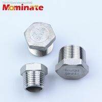 ஐ❂ 1/4 3/8 1/2 3/4 1 1-1/4 1-1/2 2 BSP Male Thread SS304 Stainless Steel End Cap Plug Pipe Fitting Connector