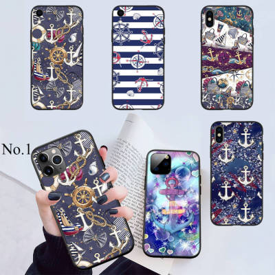 2FFA Anchor อ่อนนุ่ม High Quality ซิลิโคน TPU Phone เคสโทรศัพท์ ปก หรับ iPhone 7 8 11 12 13 14 Pro XS Max SE X XR Plus SE