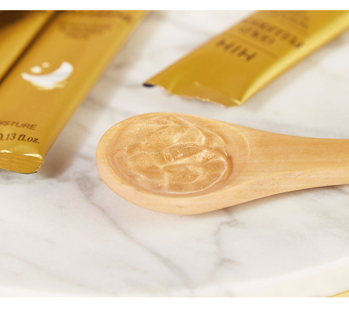 ครีมมาร์กหน้าขาว HiH Fullerene สูตรคอลลาเจนไวท์เทนนิ่ง Sleeping Mask