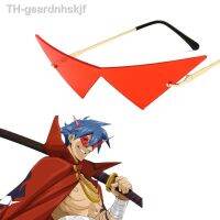 【hot】﹍  Anime tengen toppa gurren-lagann kamina óculos gothic punk cosplay traje de sol acessórios adereços