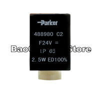 โซลินอยด์วาล์ว Parker Coil 488980 F24V = 2.5W ED100