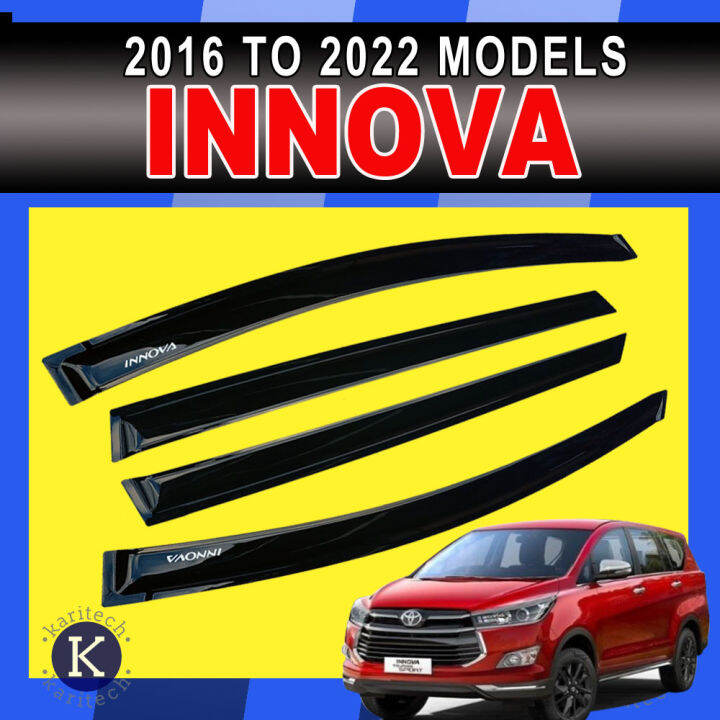 Innova 2016 to 2022 Rain Guard Window Visor | Lazada PH