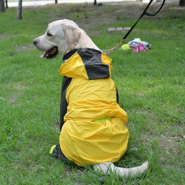 เสื้อกันฝนสำหรับสุนัข-เสื้อแจ็กเก็ตฝนเสื้อแจ็คเก็ตฝนลูกสุนัขเสื้อปอนโชสำหรับเสื้อกันฝนสุนัข