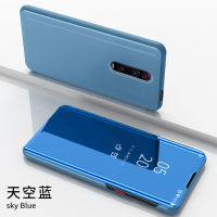 เคส K20 Xiaomi MI Pro ฝาครอบโทรศัพท์ภาพกระจกใสอัจฉริยะกันกระแทก K20pro Xiaomi เคสหนังพับแข็ง