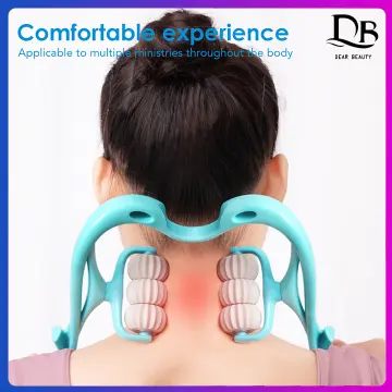 Ultrasonic Portable Lymphatic Soothing Body Shaping Neck Instrument, Ems  Neck Acupoints Lymphvity Massager Device