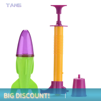 ?【Lowest price】TANG จรวดเปิดของเล่นกลางแจ้งกระโดดเจ็ทเปิดน้ำขับเคลื่อนการทดลองฟิสิกส์