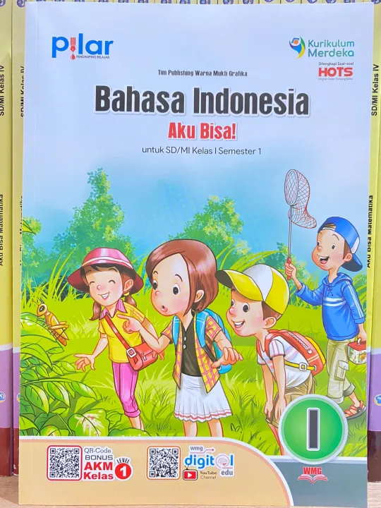 BUKU BAHASA INDONESIA KELAS 1 SD/MI KURIKULUM MERDEKA PILAR | Lazada ...