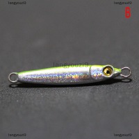 langyouzi9 3g ตกปลาแข็งเหยื่อตะกั่วปลาล่อหล่อช้อนโลหะ JIG SPINNER ACCESSORY