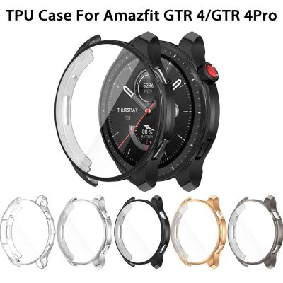 TPU Protective Cover For Amazfit GTR4 GTR 4 Pro Edge Screen Protector Shell Protective Bumper Watch Protection Shell Accessorie Cases Cases