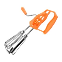 Hand Cranked Egg Beater Manual Egg Whisk Milk Frother Blender Cream Butter Stiring Foam Mixer Kitchen Tools