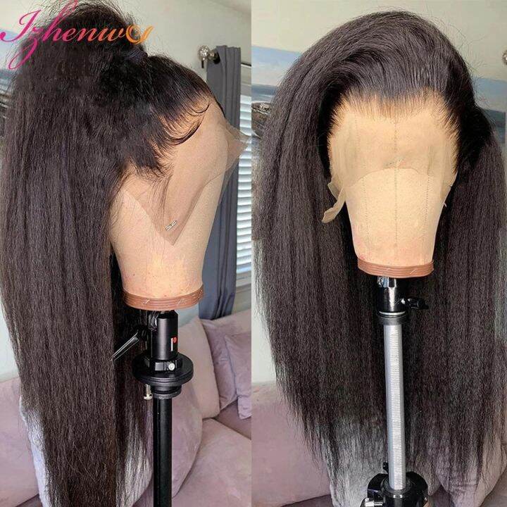 jw-transparent-kinky-straight-front-wig-pre-plucked-yaki-13x6-closure-human-hair-woman-hairline