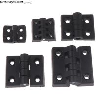 ◙✧✈ 1PCS Small Hinges Black Mini Plastic Door Bearing Butt Cabinet ABS Hinge