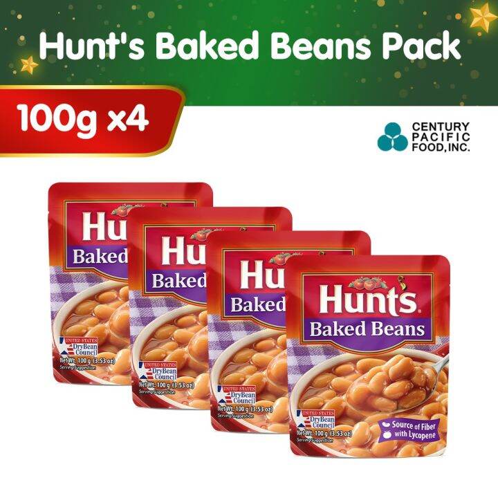 Hunt's Baked Beans 100g x4 Lazada PH