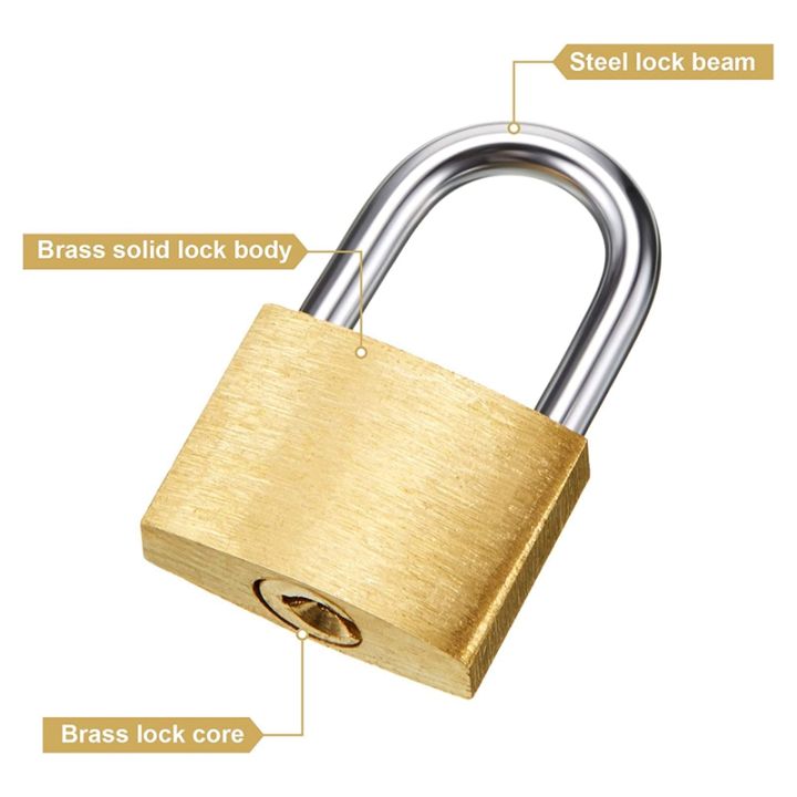12-pack-mini-padlock-small-padlock-solid-brass-locks-new-gold-with-3-key-for-luggage-lock-backpack-gym-locker-lock-suitcase-lock