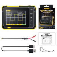 ออสซิลโลสโคปแบบดิจิตอล DSO152 FNIRSI 2.5MS /S Oscilloscope 18MHz แบนด์วิดท์ขนาดเล็กหน้าจอสีขนาด2.8นิ้วแบบพกพาประสิทธิภาพสูงพร้อม1Hz สอบเทียบ SQW สำหรับผู้ที่ชื่นชอบอุปกรณ์อิเล็กทรอนิกส์และมืออาชีพ